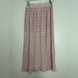 Pendleton Vintage Elegant Pink & Gray Patterned Women's Skirt size 8